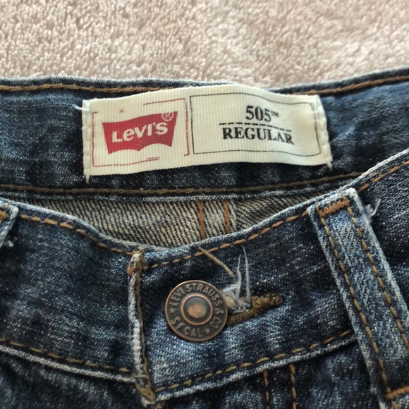 Boys Levi’s 505 jeans.   Size 12 Reg W 26 L 26 - Picture 2 of 6
